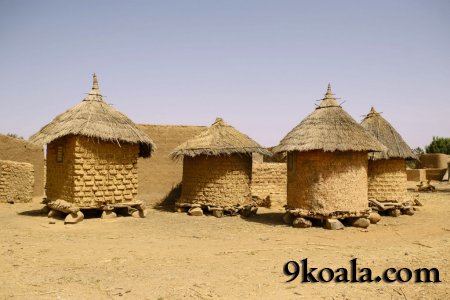 Burkina Faseo Traditional houses