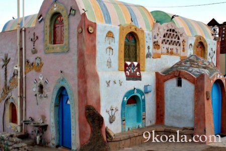 Egypt Traditional handmade houses
