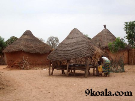 Guinea Bissau traditional Houuses