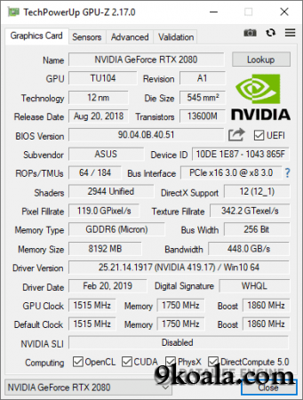 Download GPU-Z.0.5.5 Free