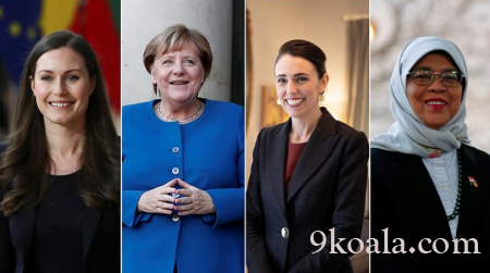 Which countries in the world are ruling women leaders?
