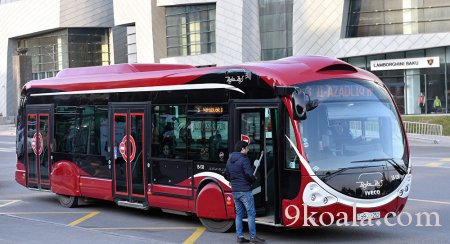 Istanbul Naxcivan Baki otobus  yolu