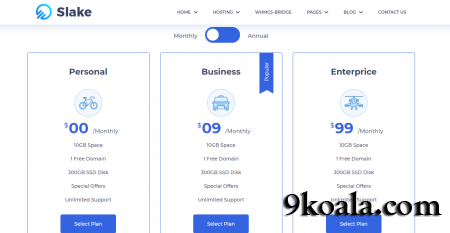 Koala html template download for free slake
