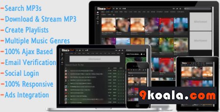 MP3 Finder Script Free download Nulled