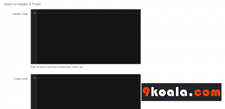 Header & footer Osclass Plugin Download Free