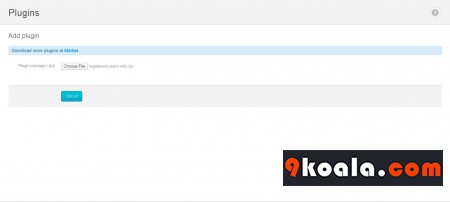 Registered User Only Osclass Plugin Download