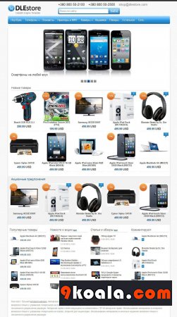 Datalife engine Store marketing Templates