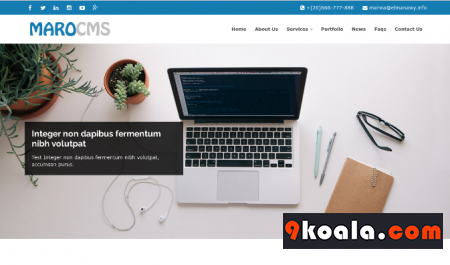 MaroCMS v2.0 – Business CMS nulled free download