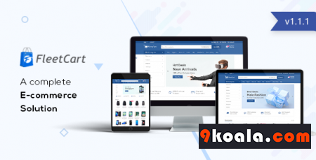 FleetCart v1.1 – Laravel Ecommerce System