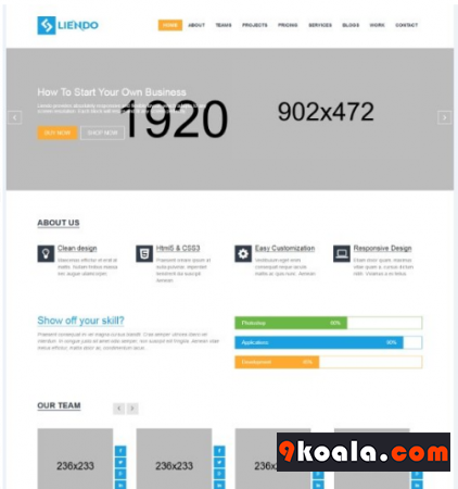 Liendo HTML5 Template - Multipurpose free download