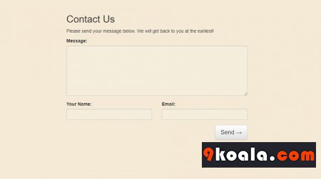 Download Simple Contact Form script free