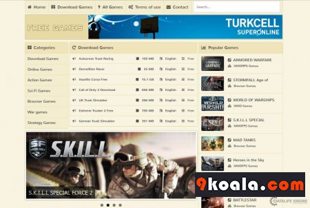 Datalife engine Game Templates Download free