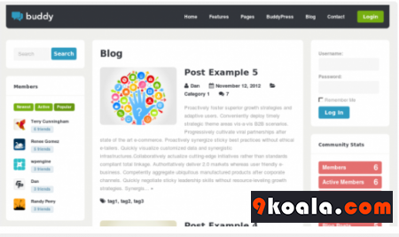 Buddy Dle Engine Template download free