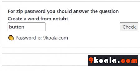 Hide text and show it by entering password Html Code