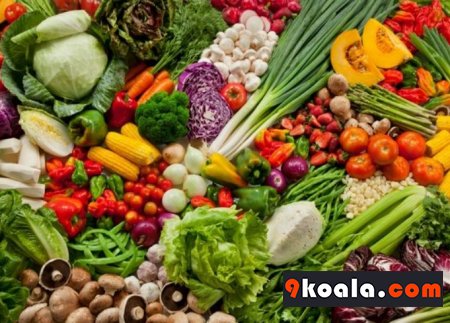 Fruits and Vegetables according to the seasons